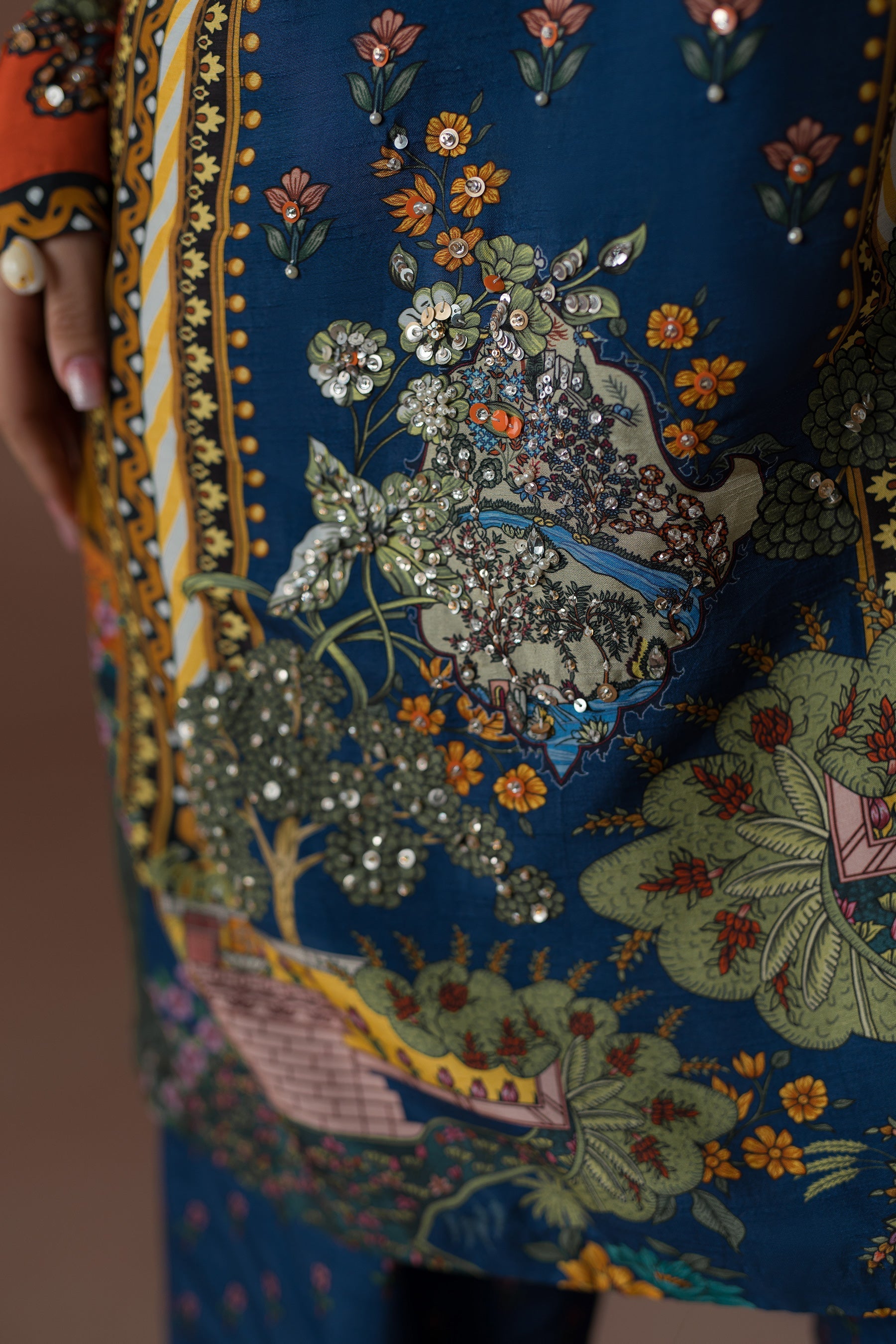 Ammara Khan | Flo 25 | Modern Mughal Multi Co-ord Set (D-01)