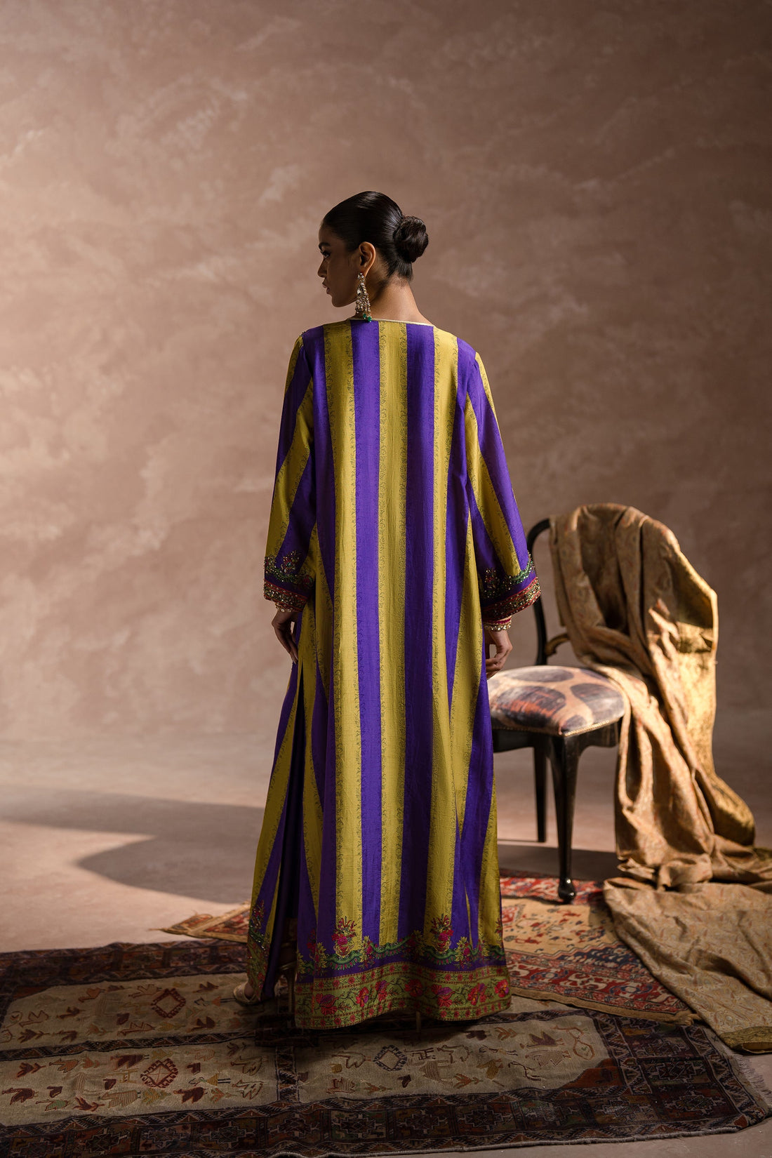 Ammara Khan | Symphony 24 | OH SO GLAM! KAFTAN SET (D-06) by Ammara Khan - Designer Dress - Type: Ladies Clothes - Available at Sana Yasir - 100% Original
