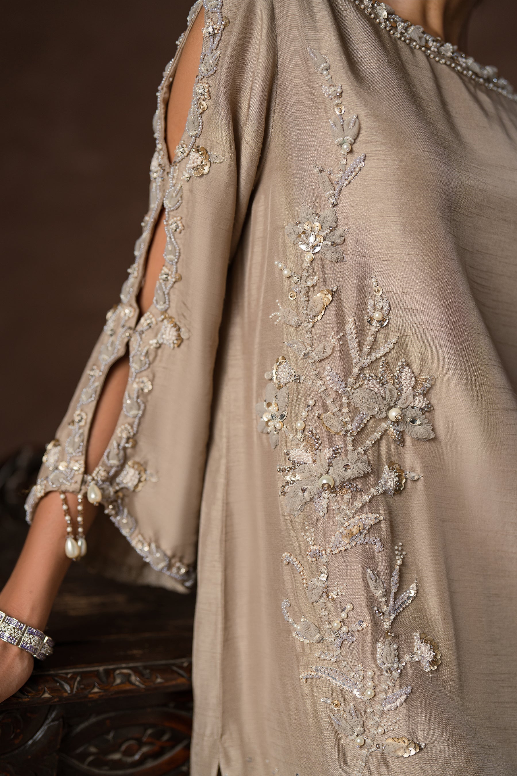 Ammara Khan | Symphony 24 | SMART SPARKLE CO-ORD SET (D-07) by Ammara Khan - Designer Dress - Type: Ladies Clothes - Available at Sana Yasir - 100% Original