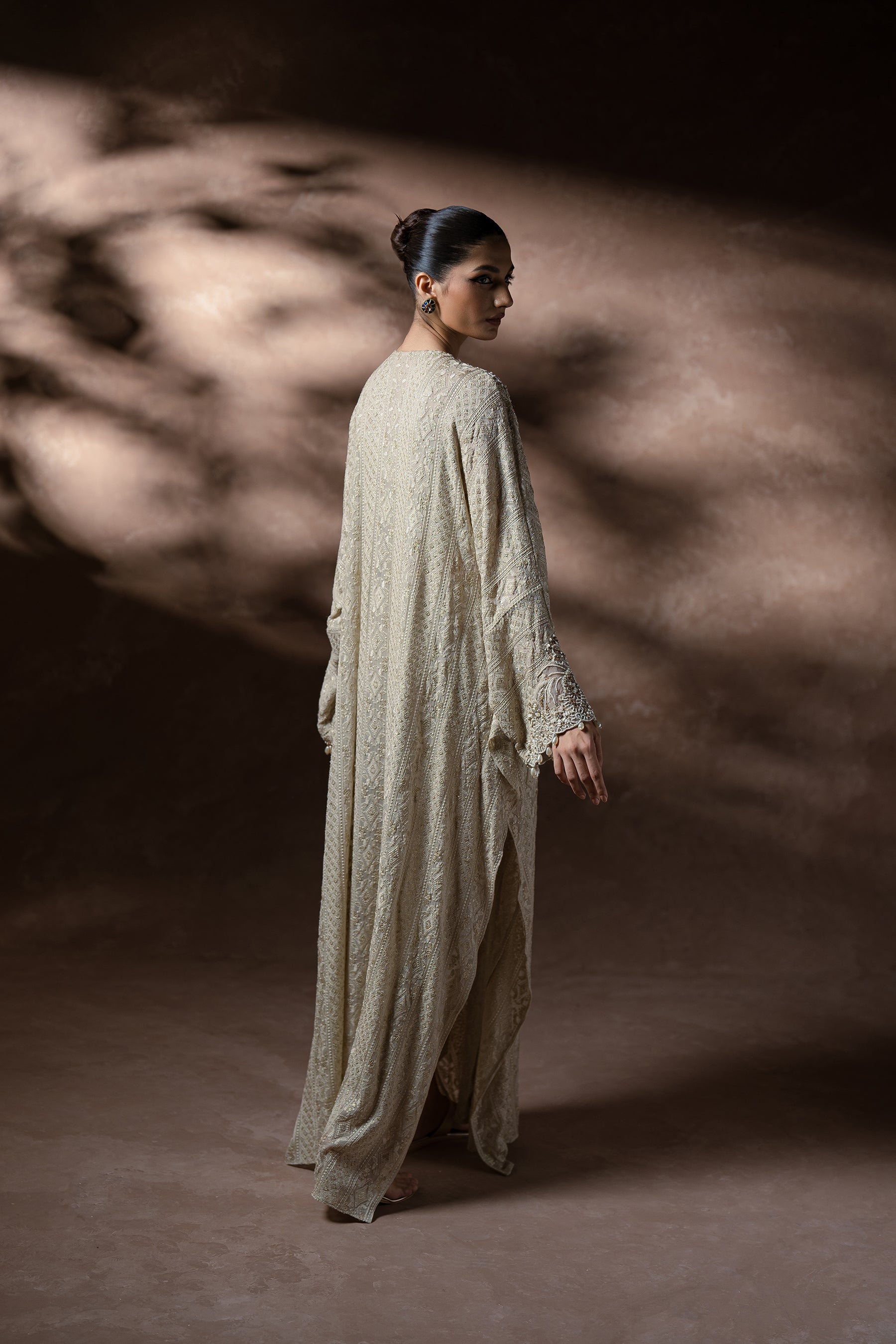 Ammara Khan | Symphony 24 | TIMELESS ELEGANCE KAFTAN SET (D-09) by Ammara Khan - Designer Dress - Type: Ladies Clothes - Available at Sana Yasir - 100% Original
