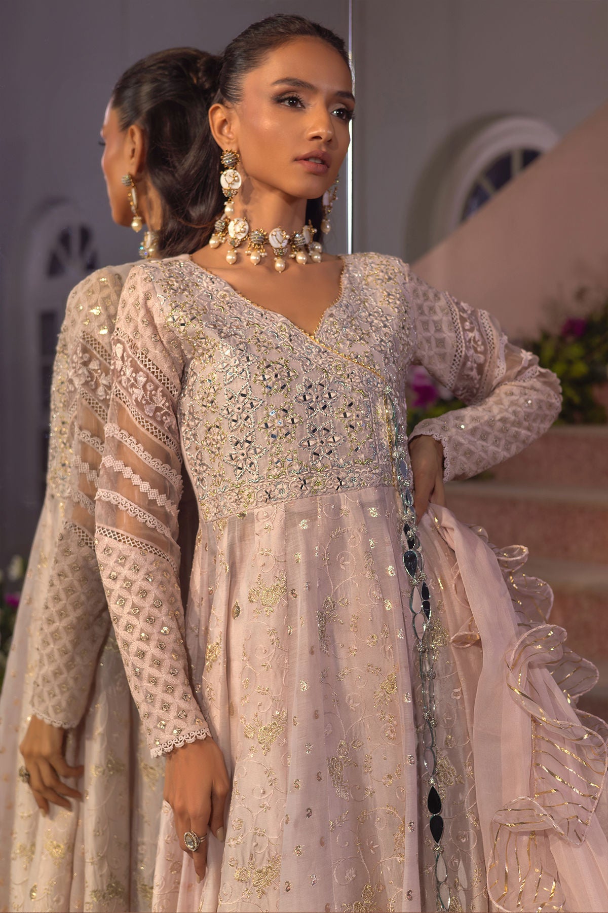 Annus Abrar | Designer Picks 24 | REMAB BLUSH by Annus Abrar - Designer Dress - Type: Luxury - Available at Sana Yasir - 100% Original