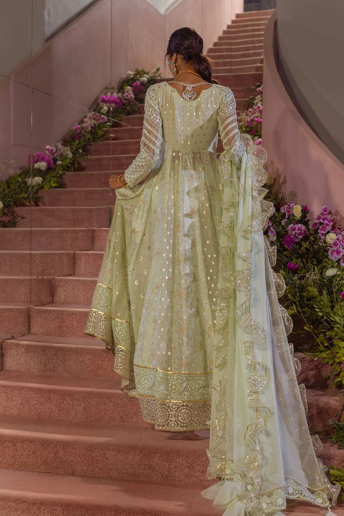 Annus Abrar | Designer Picks 24 | REMAB MINT by Annus Abrar - Designer Dress - Type: Luxury - Available at Sana Yasir - 100% Original