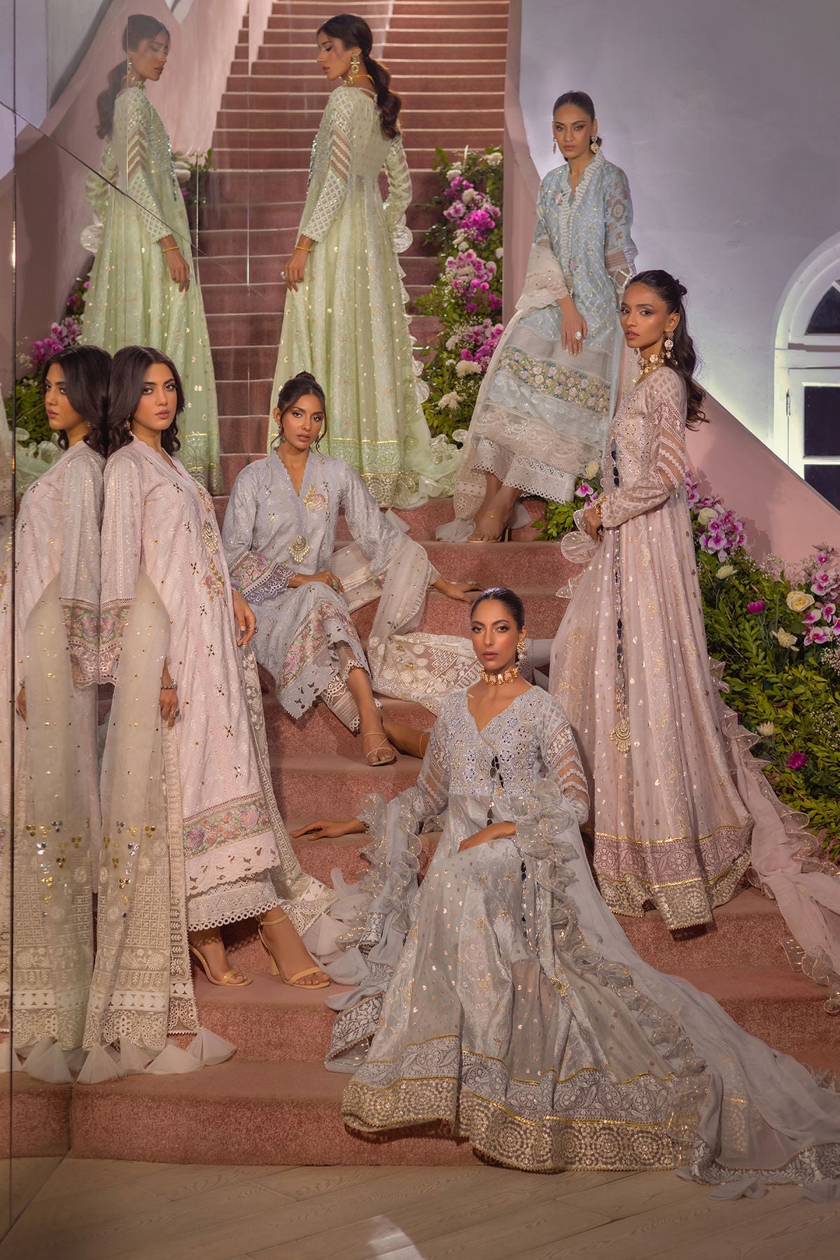 Annus Abrar | Designer Picks 24 | REMAB MINT by Annus Abrar - Designer Dress - Type: Luxury - Available at Sana Yasir - 100% Original