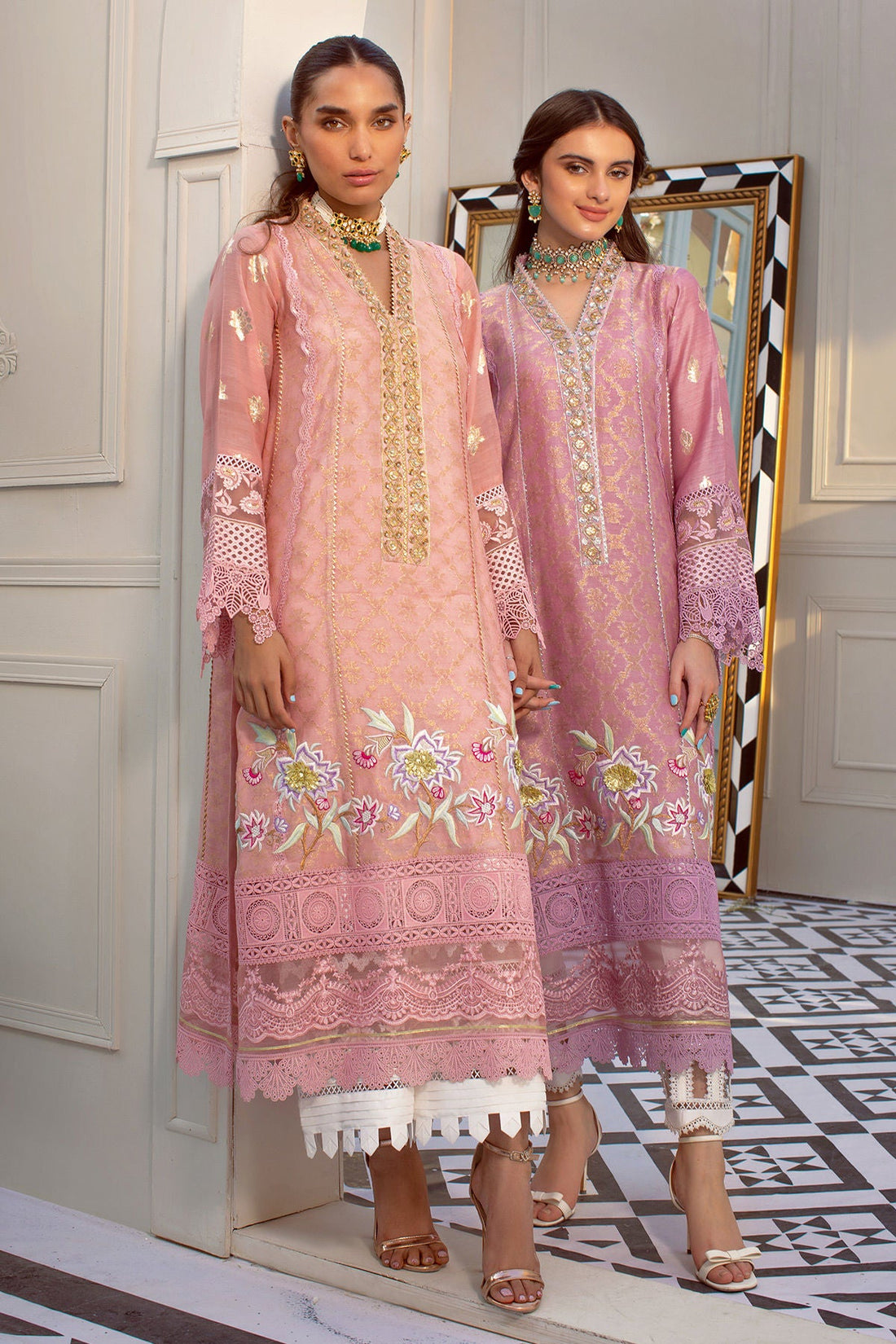 Annus Abrar | Designer Picks 24 | RIZEEN - LILAC by Annus Abrar - Designer Dress - Type: Luxury - Available at Sana Yasir - 100% Original