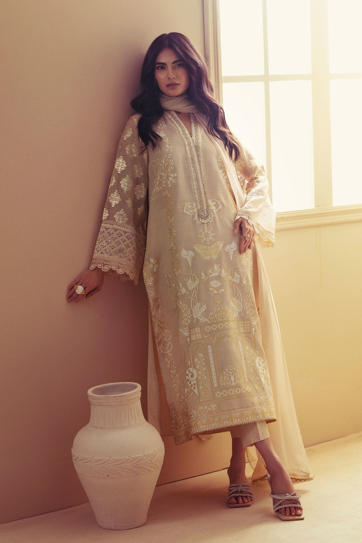 Annus Abrar | Eid Elemental Festive | Negar by Annus Abrar - Designer Dress - Type: Ladies Clothes - Available at Sana Yasir - 100% Original