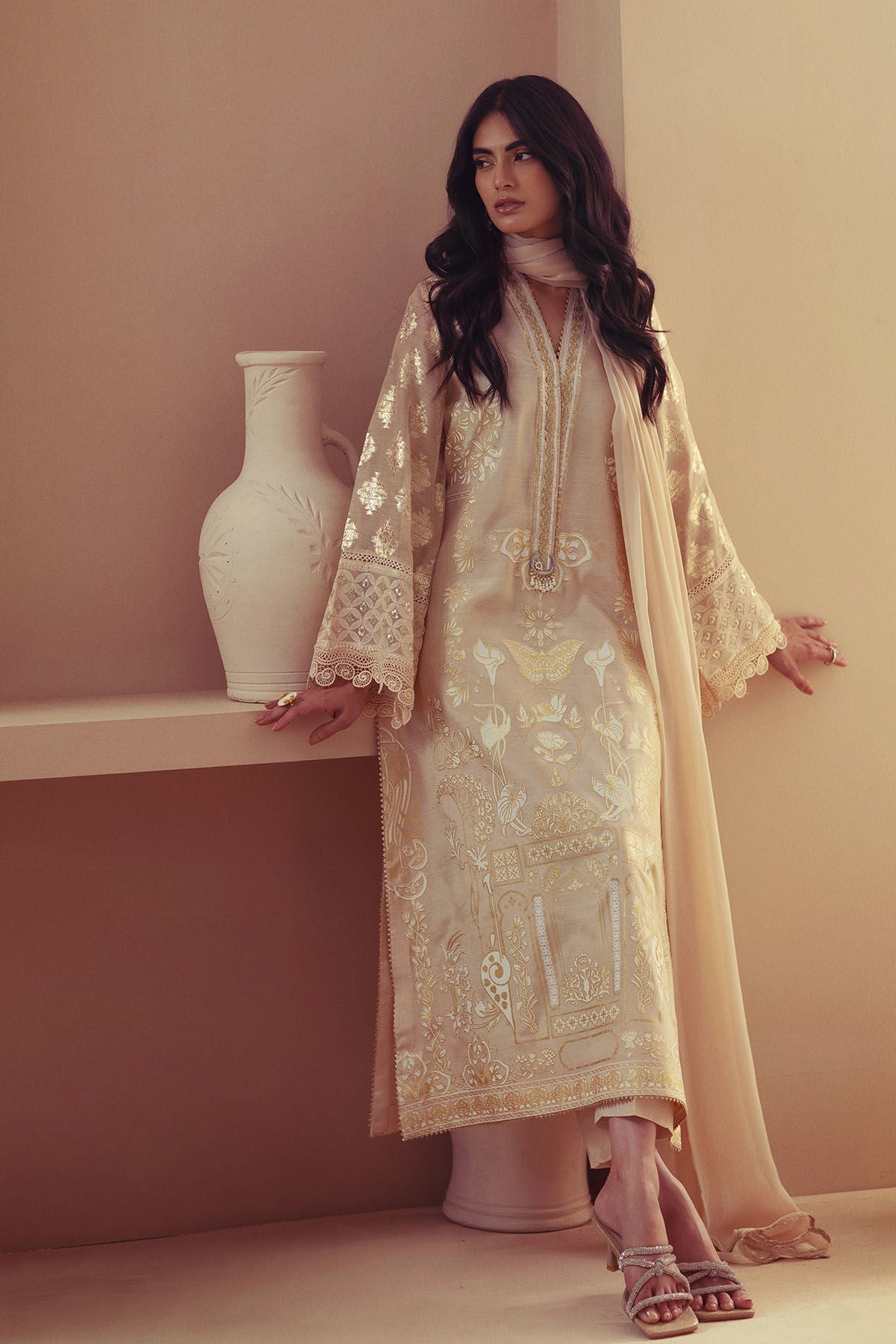 Annus Abrar | Eid Elemental Festive | Negar by Annus Abrar - Designer Dress - Type: Ladies Clothes - Available at Sana Yasir - 100% Original