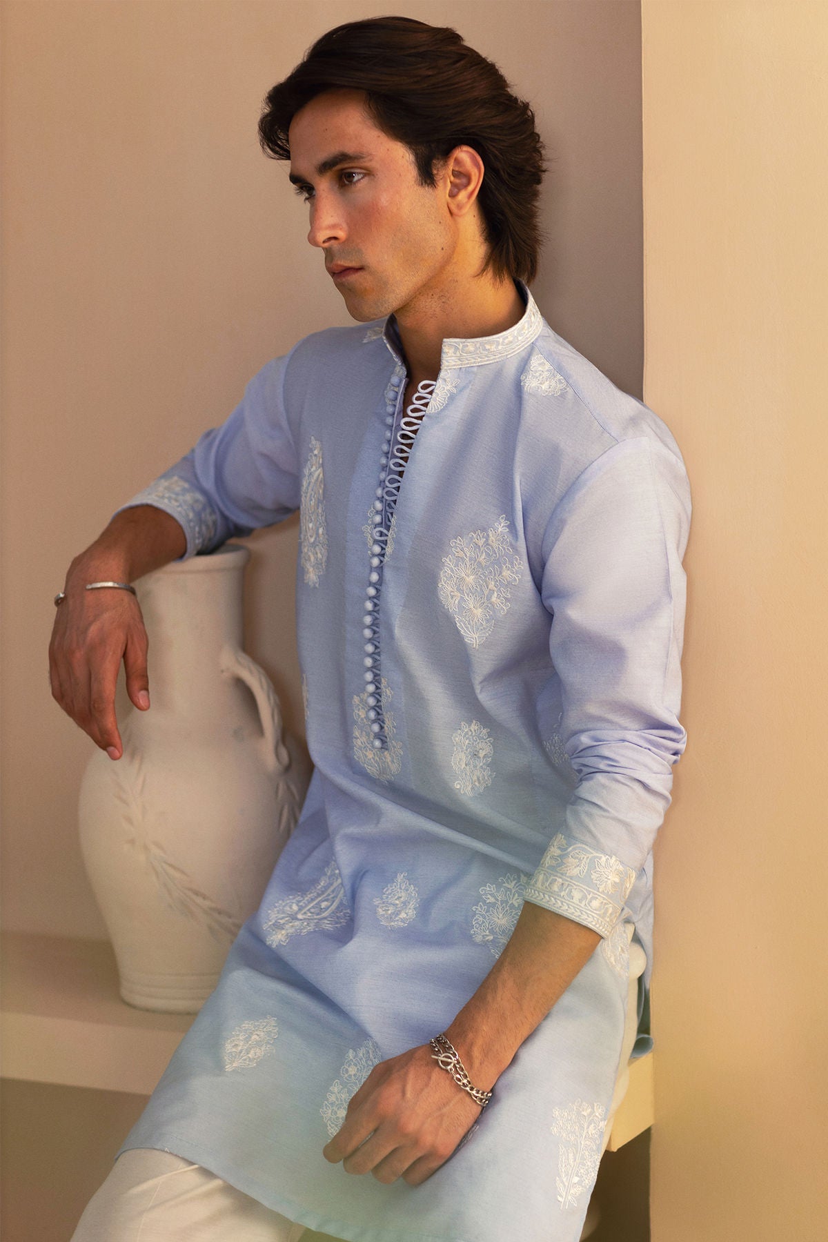 Annus Abrar | Eid Elemental Festive | Ramin by Annus Abrar - Designer Dress - Type: MensWear - Available at Sana Yasir - 100% Original