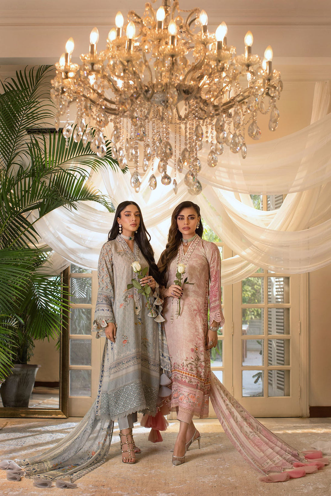 Annus Abrar | Luxe Silk Pret | ALBA by Annus Abrar - Designer Dress - Type: Luxury - Available at Sana Yasir - 100% Original
