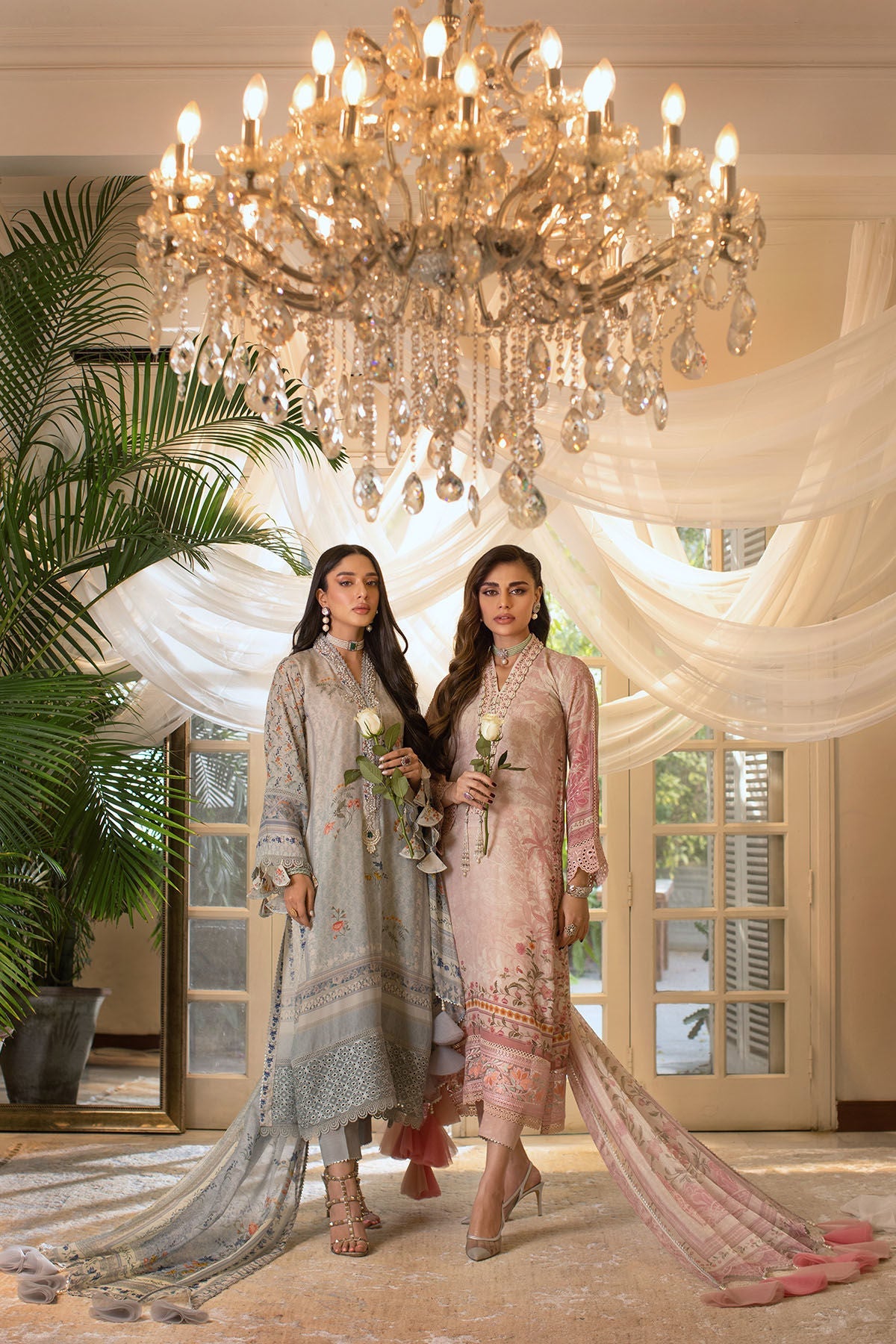 Annus Abrar | Luxe Silk Pret | ALBA by Annus Abrar - Designer Dress - Type: Luxury - Available at Sana Yasir - 100% Original