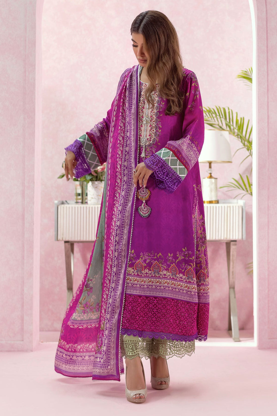 Annus Abrar | Luxe Silk Pret | ALIZE by Annus Abrar - Designer Dress - Type: Luxury - Available at Sana Yasir - 100% Original