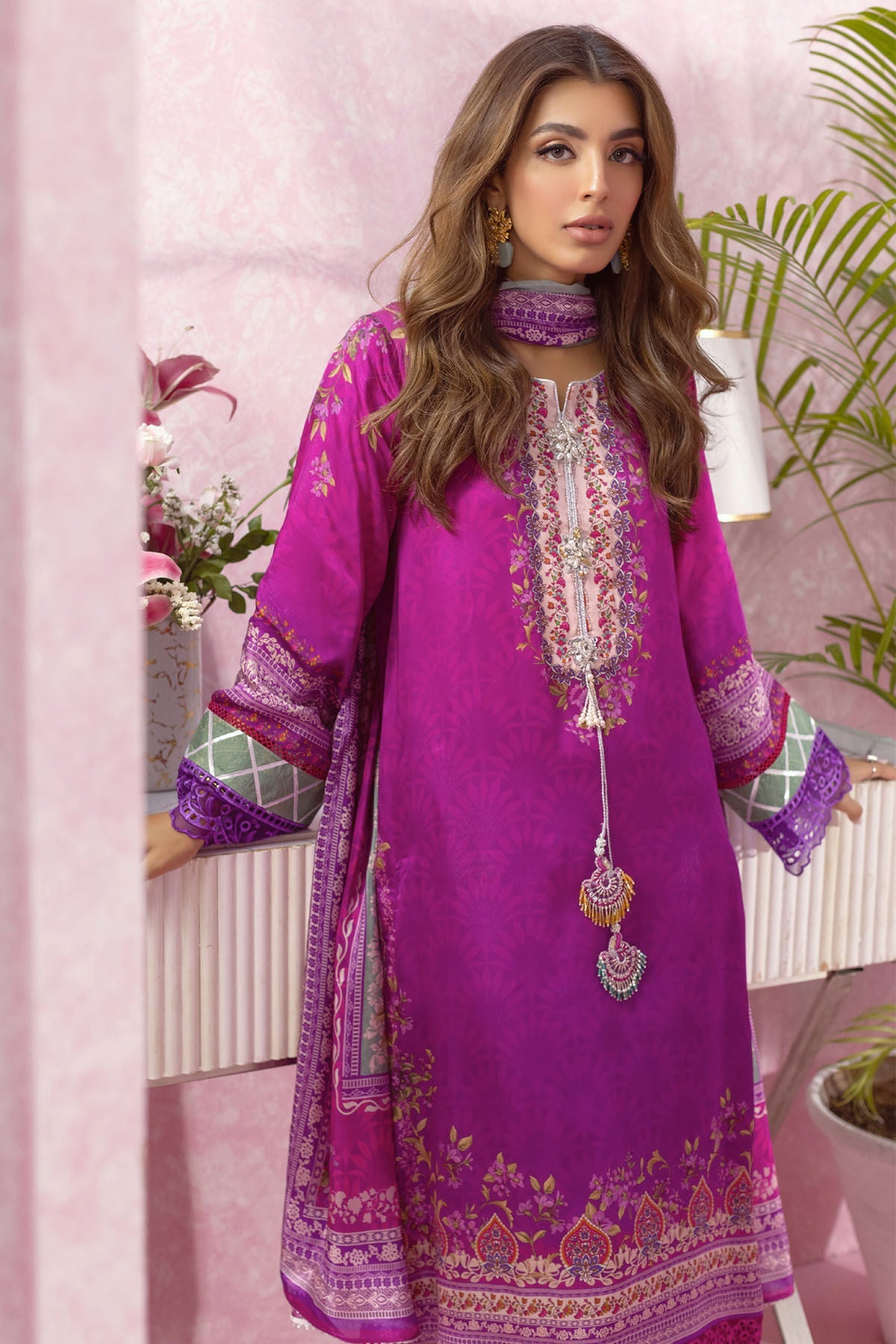 Annus Abrar | Luxe Silk Pret | ALIZE by Annus Abrar - Designer Dress - Type: Luxury - Available at Sana Yasir - 100% Original