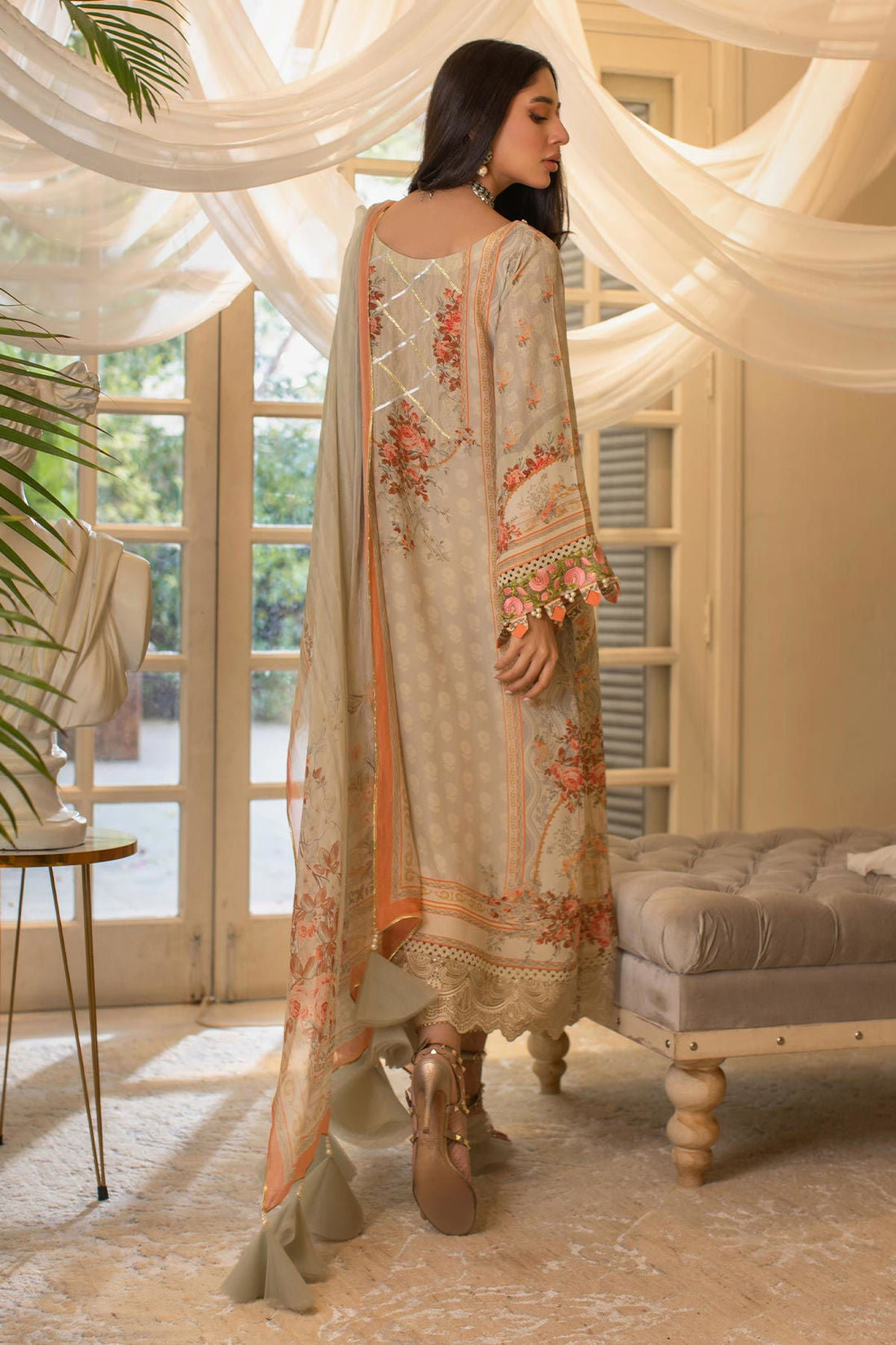 Annus Abrar | Luxe Silk Pret | LAIA by Annus Abrar - Designer Dress - Type: Luxury - Available at Sana Yasir - 100% Original