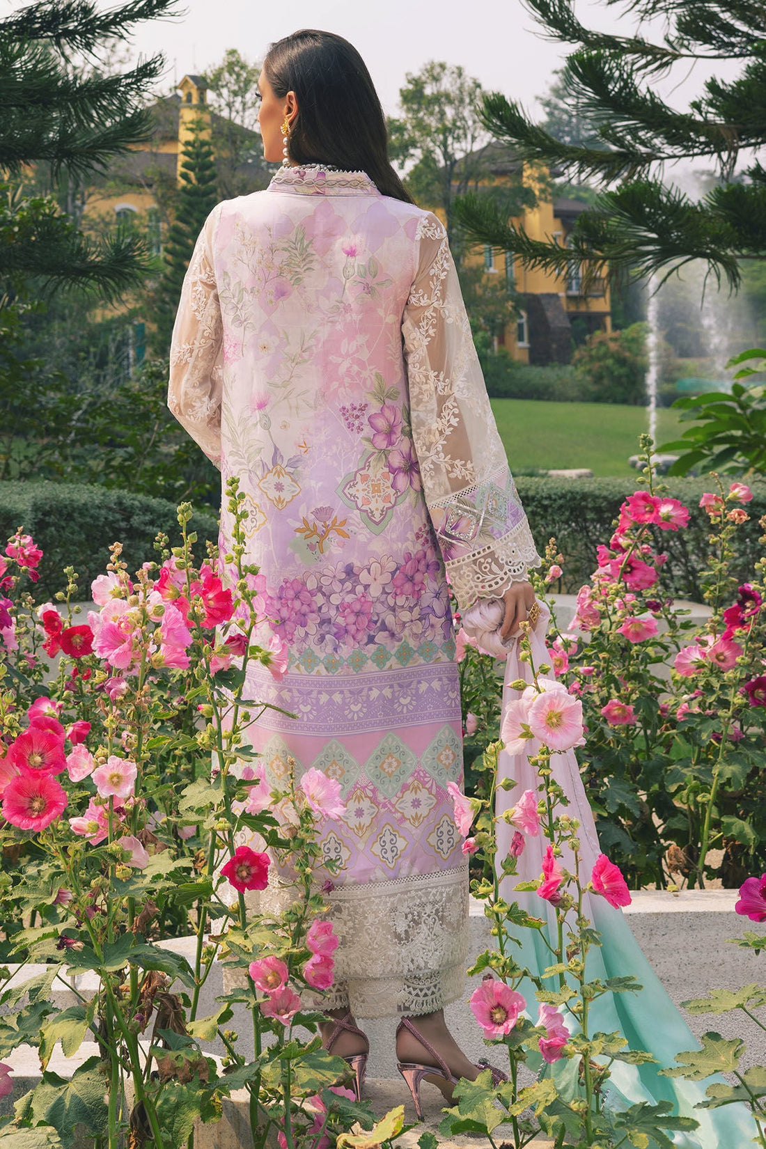 Annus Abrar | Luxe Silk Pret | LARISA by Annus Abrar - Designer Dress - Type: Luxury - Available at Sana Yasir - 100% Original