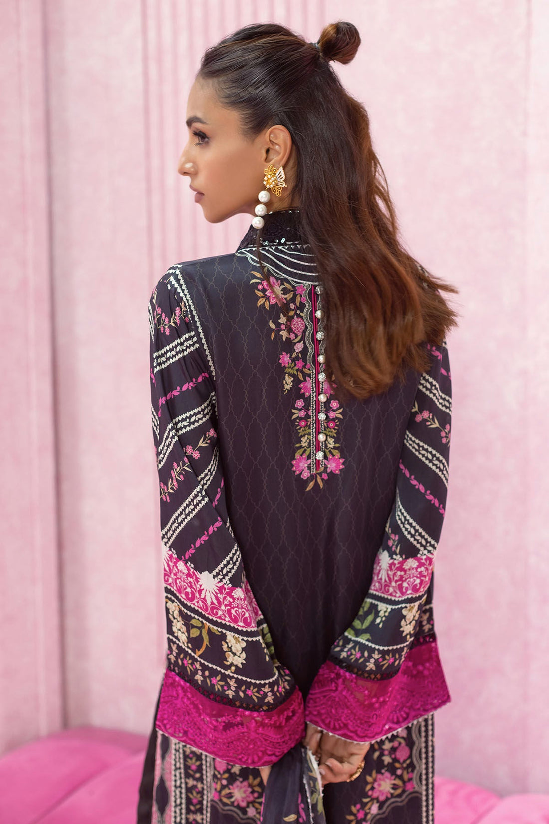 Annus Abrar | Luxe Silk Pret | MARIE by Annus Abrar - Designer Dress - Type: Luxury - Available at Sana Yasir - 100% Original