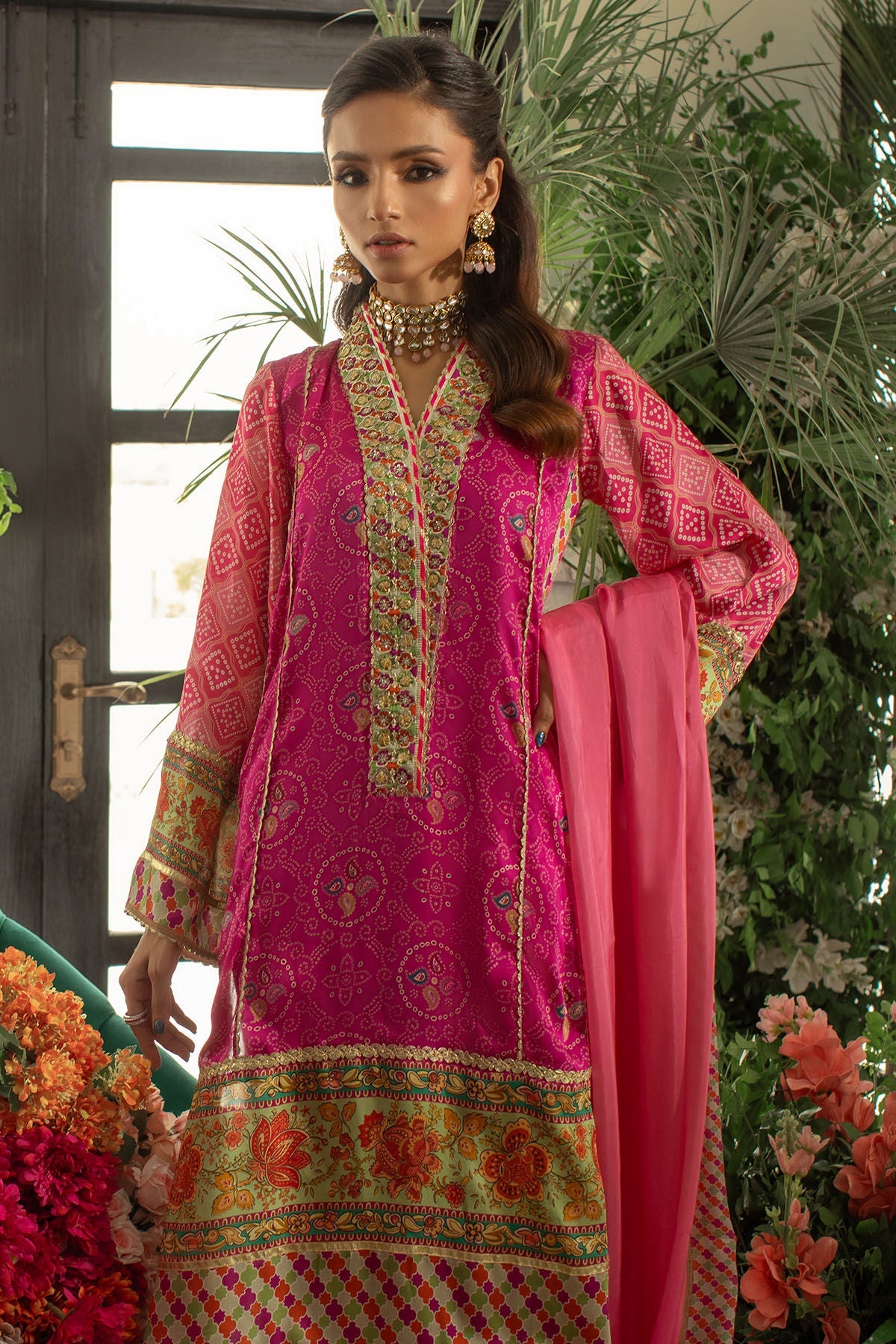 Annus Abrar | Luxe Silk Pret | MEHLA by Annus Abrar - Designer Dress - Type: Luxury - Available at Sana Yasir - 100% Original