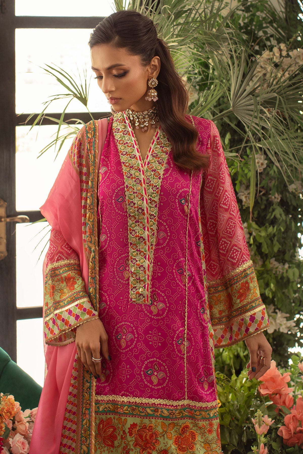 Annus Abrar | Luxe Silk Pret | MEHLA by Annus Abrar - Designer Dress - Type: Luxury - Available at Sana Yasir - 100% Original