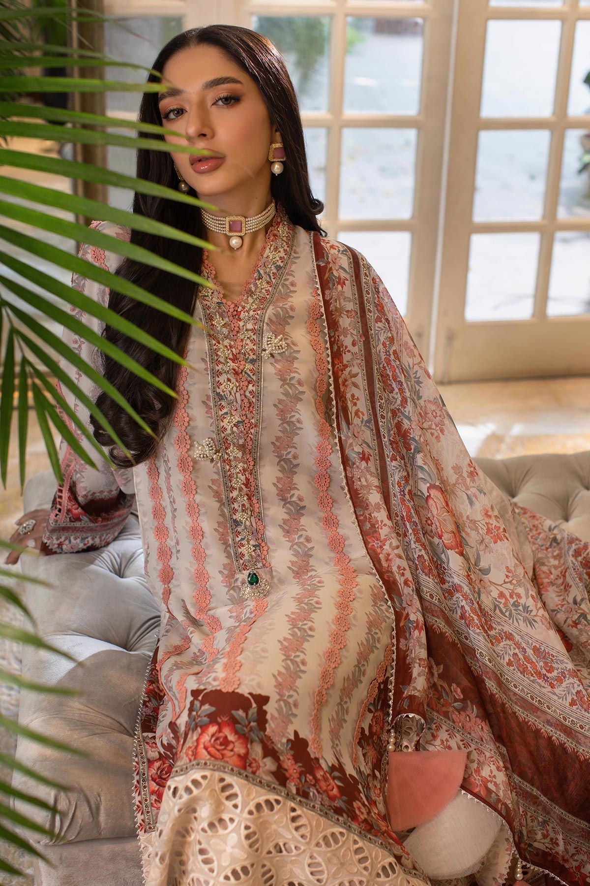 Annus Abrar | Luxe Silk Pret | MILA by Annus Abrar - Designer Dress - Type: Luxury - Available at Sana Yasir - 100% Original