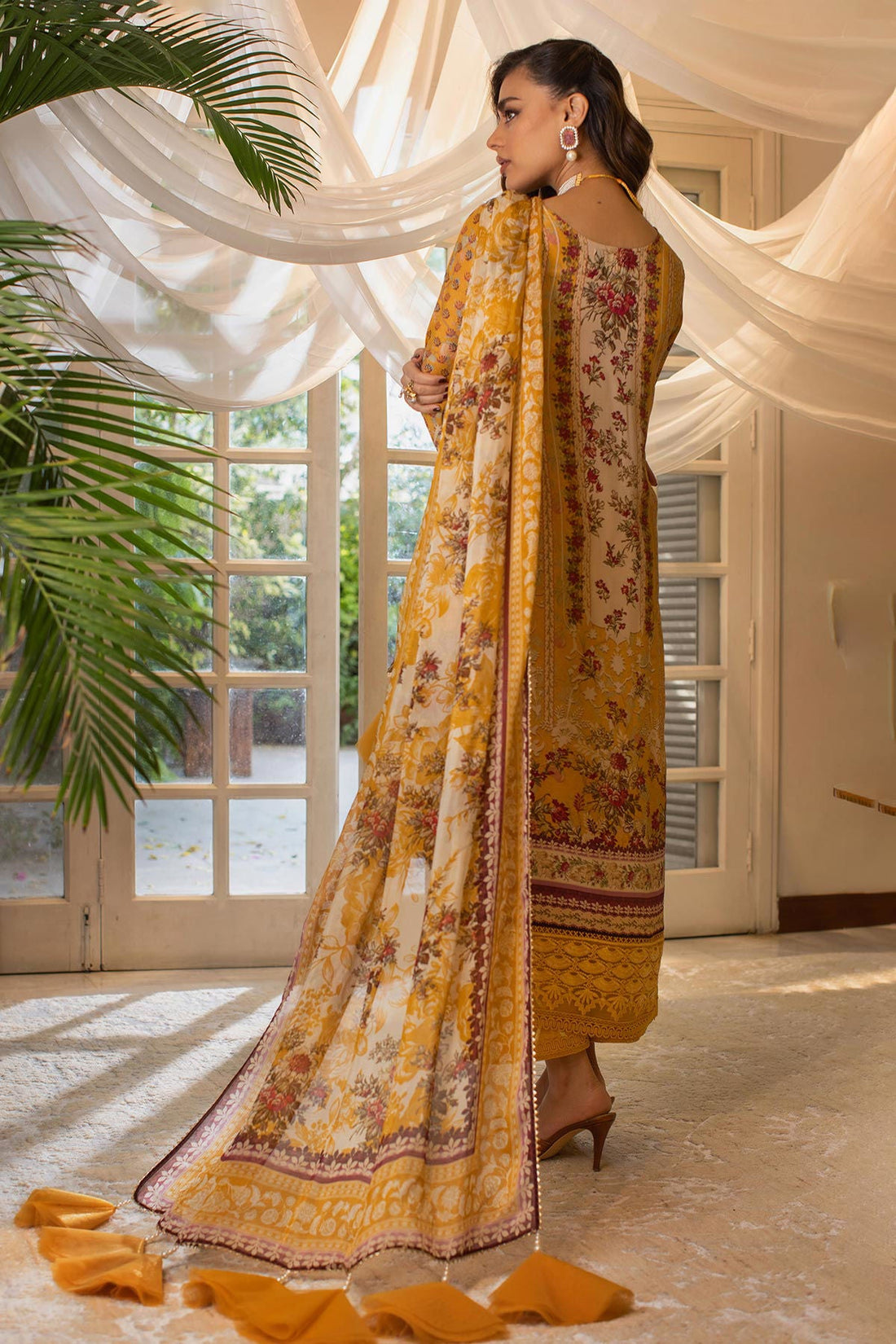 Annus Abrar | Luxe Silk Pret | MILENA by Annus Abrar - Designer Dress - Type: Luxury - Available at Sana Yasir - 100% Original