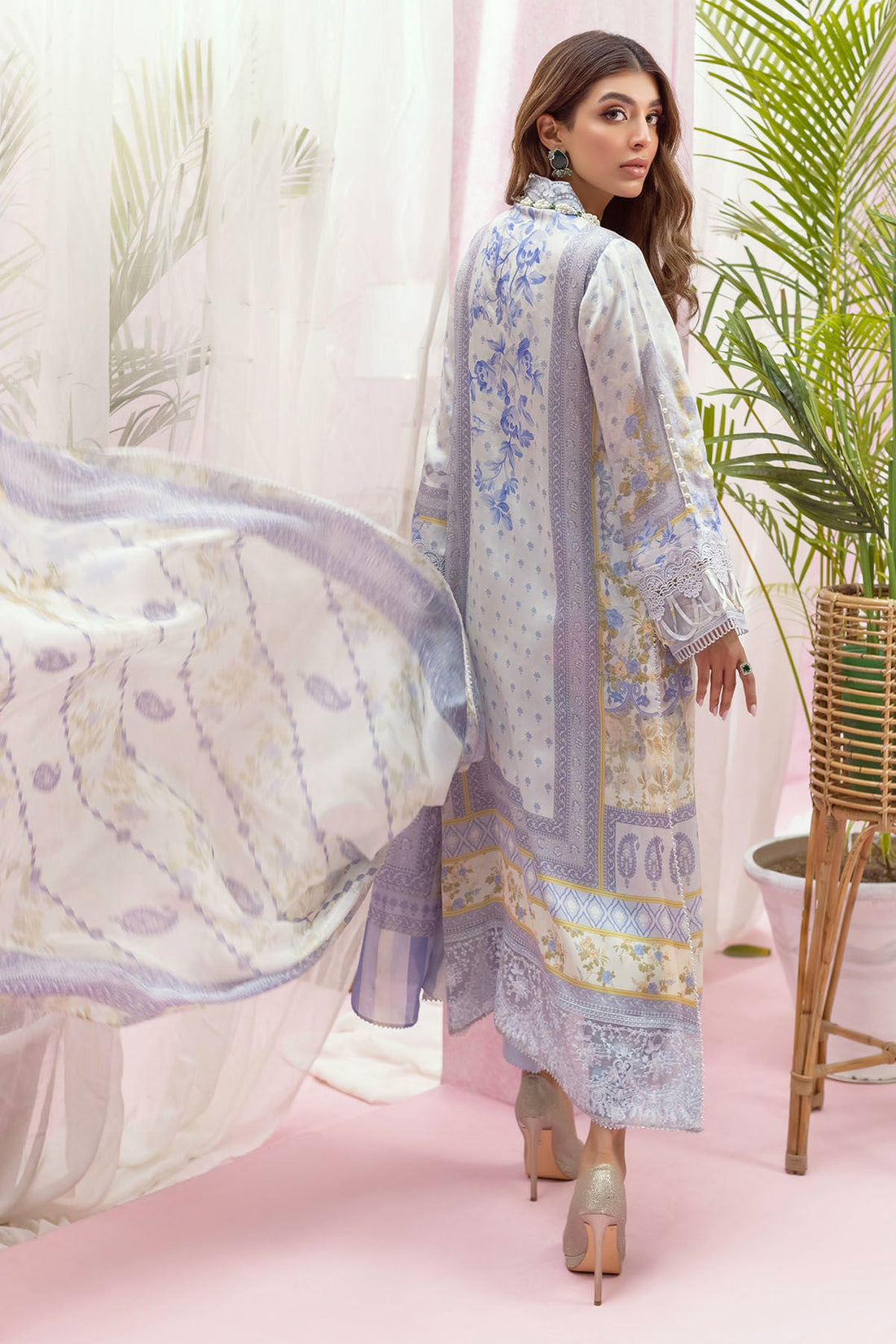Annus Abrar | Luxe Silk Pret | MYEL by Annus Abrar - Designer Dress - Type: Luxury - Available at Sana Yasir - 100% Original