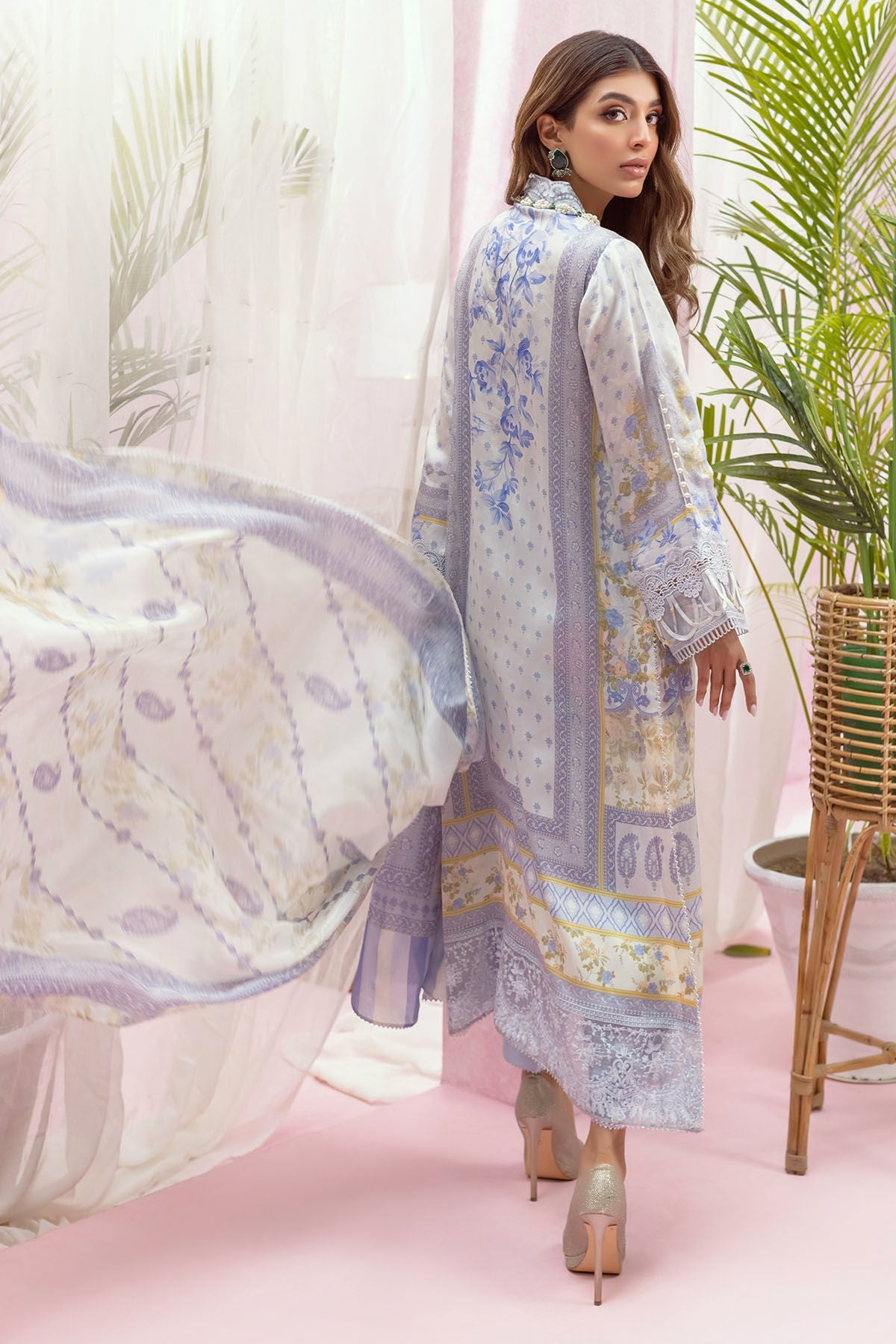 Annus Abrar | Luxe Silk Pret | MYEL by Annus Abrar - Designer Dress - Type: Luxury - Available at Sana Yasir - 100% Original