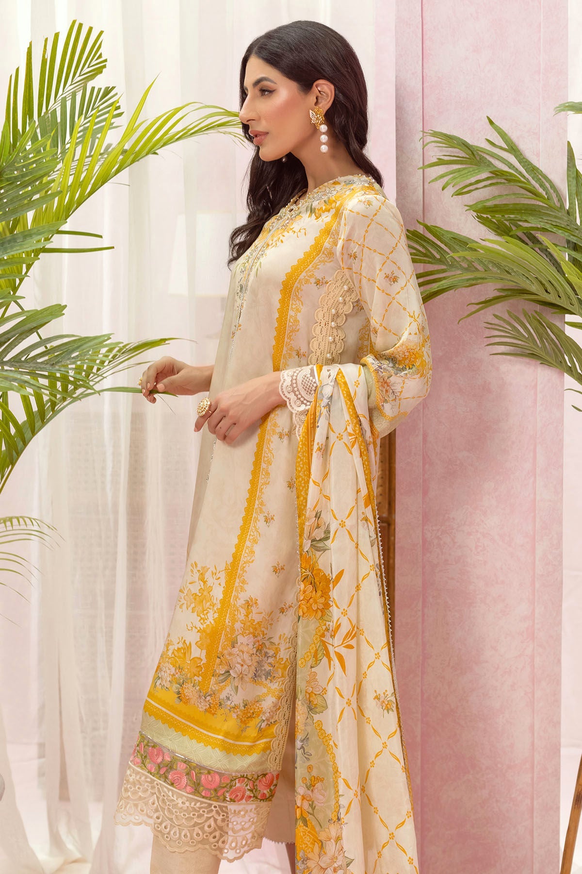 Annus Abrar | Luxe Silk Pret | NOEMIE by Annus Abrar - Designer Dress - Type: Luxury - Available at Sana Yasir - 100% Original