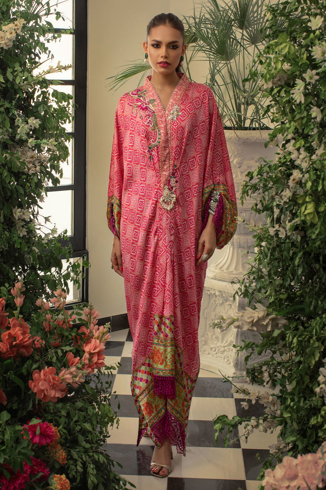 Annus Abrar | Luxe Silk Pret | SHAREEN by Annus Abrar - Designer Dress - Type: Luxury - Available at Sana Yasir - 100% Original