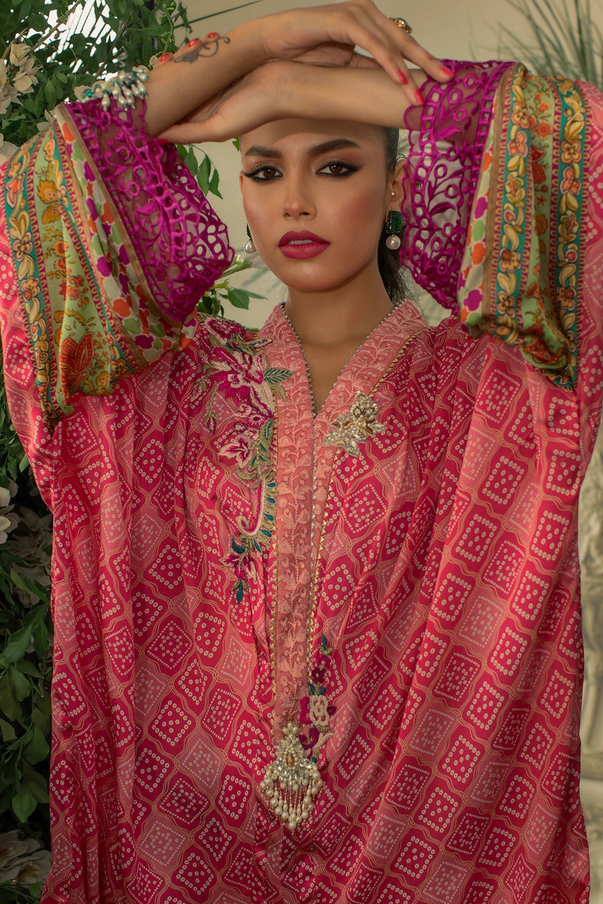 Annus Abrar | Luxe Silk Pret | SHAREEN by Annus Abrar - Designer Dress - Type: Luxury - Available at Sana Yasir - 100% Original