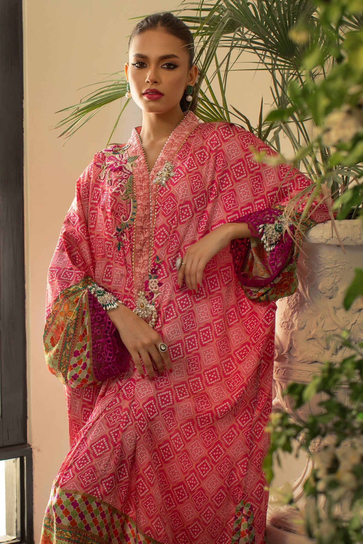 Annus Abrar | Luxe Silk Pret | SHAREEN by Annus Abrar - Designer Dress - Type: Luxury - Available at Sana Yasir - 100% Original