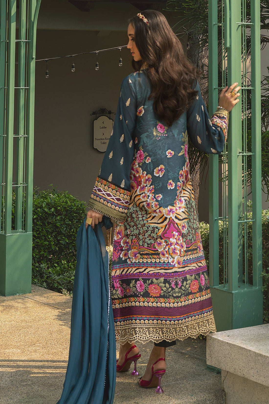 Annus Abrar | Luxe Silk Pret | SIBYL by Annus Abrar - Designer Dress - Type: Luxury - Available at Sana Yasir - 100% Original
