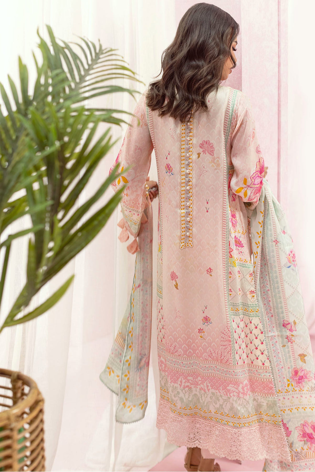Annus Abrar | Luxe Silk Pret | SYLVIE by Annus Abrar - Designer Dress - Type: Luxury - Available at Sana Yasir - 100% Original