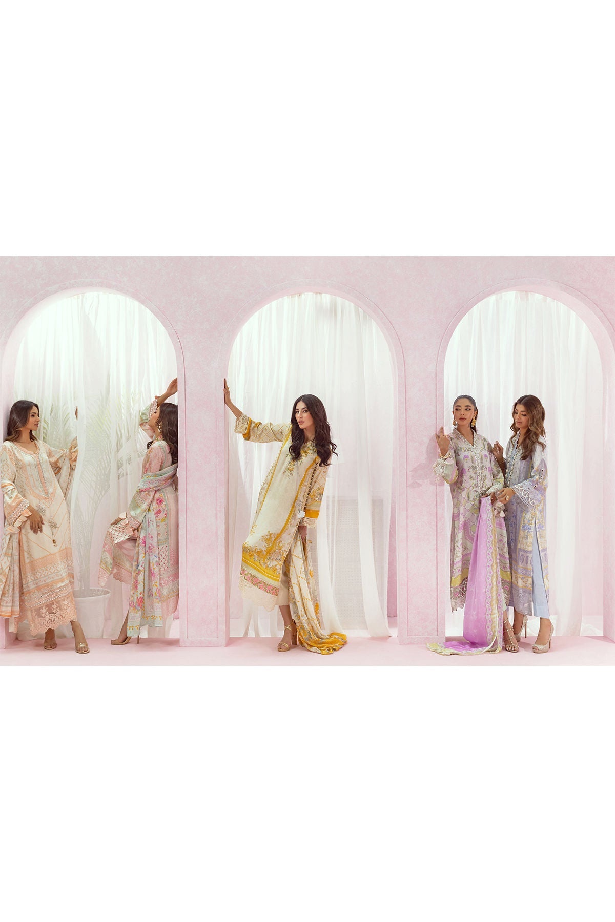 Annus Abrar | Luxe Silk Pret | SYLVIE by Annus Abrar - Designer Dress - Type: Luxury - Available at Sana Yasir - 100% Original