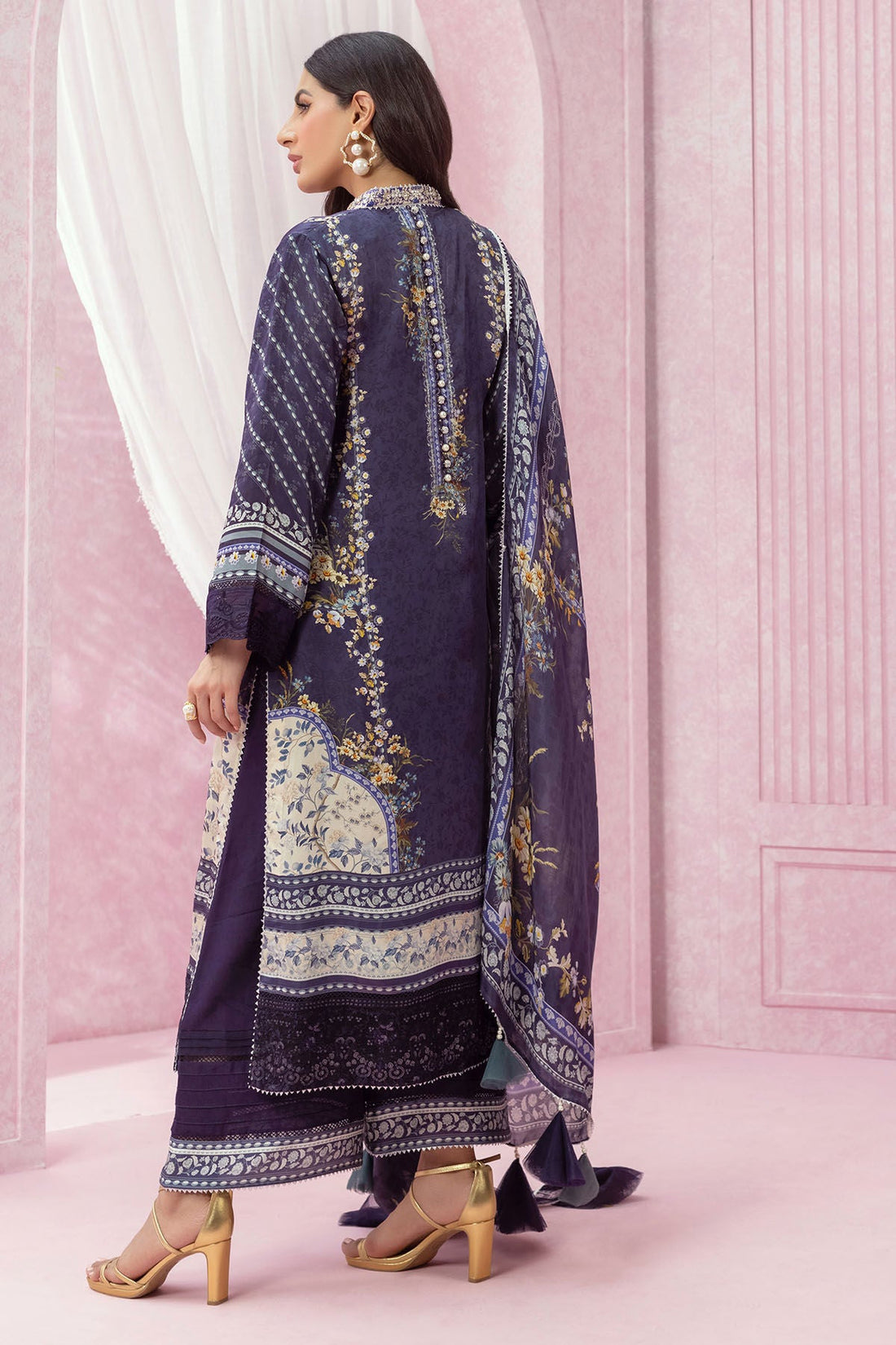 Annus Abrar | Luxe Silk Pret | ZOEY by Annus Abrar - Designer Dress - Type: Luxury - Available at Sana Yasir - 100% Original