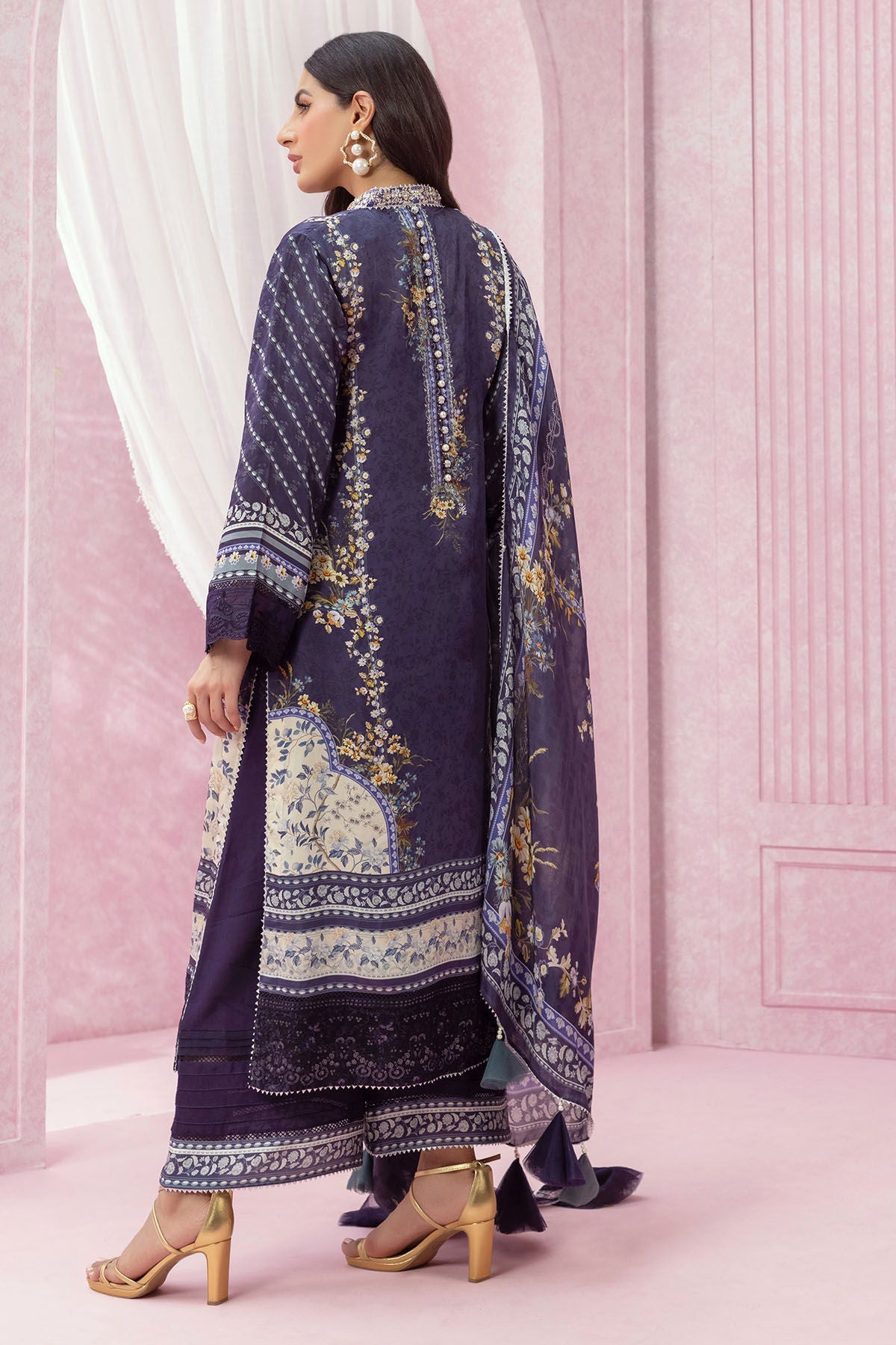 Annus Abrar | Luxe Silk Pret | ZOEY by Annus Abrar - Designer Dress - Type: Luxury - Available at Sana Yasir - 100% Original
