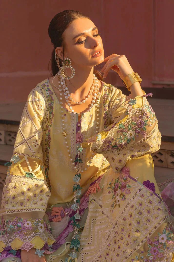 Annus Abrar | Neroli Luxury Lawn | AMAYA by Annus Abrar - Designer Dress - Type: Luxury - Available at Sana Yasir - 100% Original