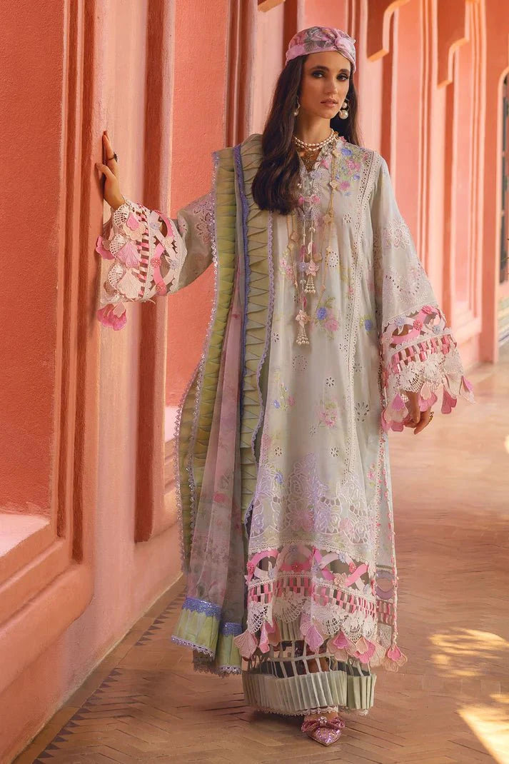 Annus Abrar | Neroli Luxury Lawn | Amafah by Annus Abrar - Designer Dress - Type: Luxury - Available at Sana Yasir - 100% Original