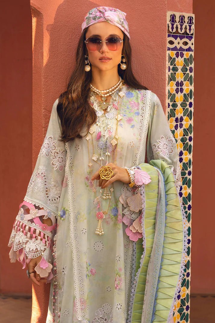 Annus Abrar | Neroli Luxury Lawn | Amafah by Annus Abrar - Designer Dress - Type: Luxury - Available at Sana Yasir - 100% Original