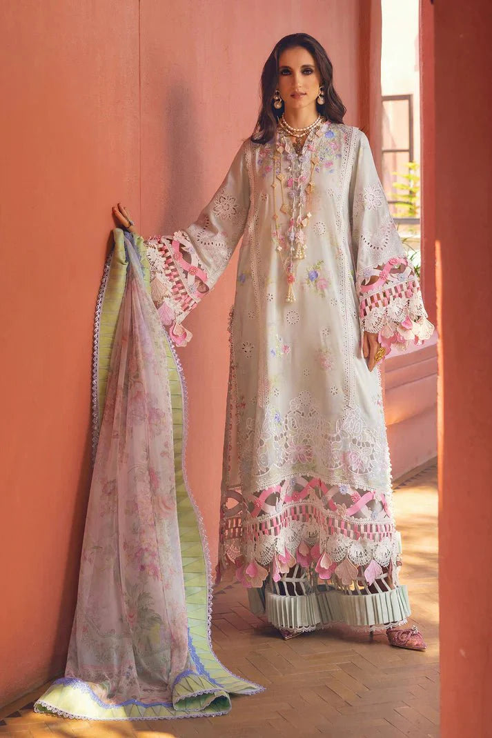 Annus Abrar | Neroli Luxury Lawn | Amafah by Annus Abrar - Designer Dress - Type: Luxury - Available at Sana Yasir - 100% Original