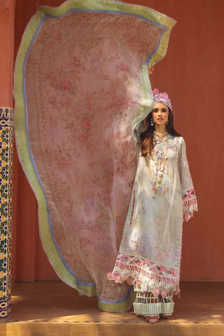Annus Abrar | Neroli Luxury Lawn | Amafah by Annus Abrar - Designer Dress - Type: Luxury - Available at Sana Yasir - 100% Original