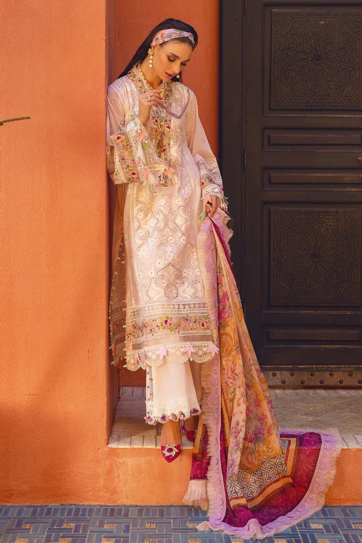 Annus Abrar | Neroli Luxury Lawn | Amal by Annus Abrar - Designer Dress - Type: Luxury - Available at Sana Yasir - 100% Original