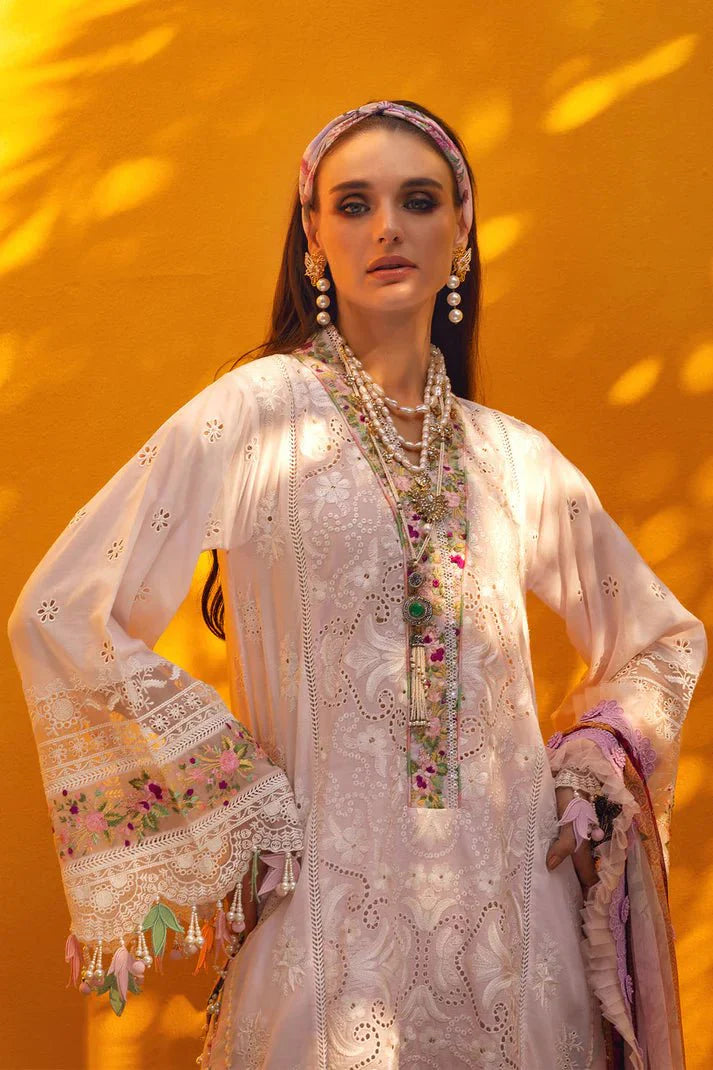 Annus Abrar | Neroli Luxury Lawn | Amal by Annus Abrar - Designer Dress - Type: Luxury - Available at Sana Yasir - 100% Original