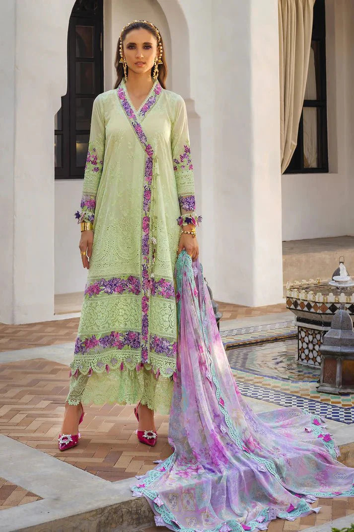 Annus Abrar | Neroli Luxury Lawn | Amani by Annus Abrar - Designer Dress - Type: Luxury - Available at Sana Yasir - 100% Original