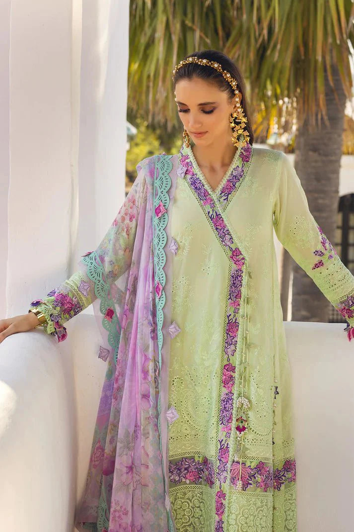 Annus Abrar | Neroli Luxury Lawn | Amani by Annus Abrar - Designer Dress - Type: Luxury - Available at Sana Yasir - 100% Original