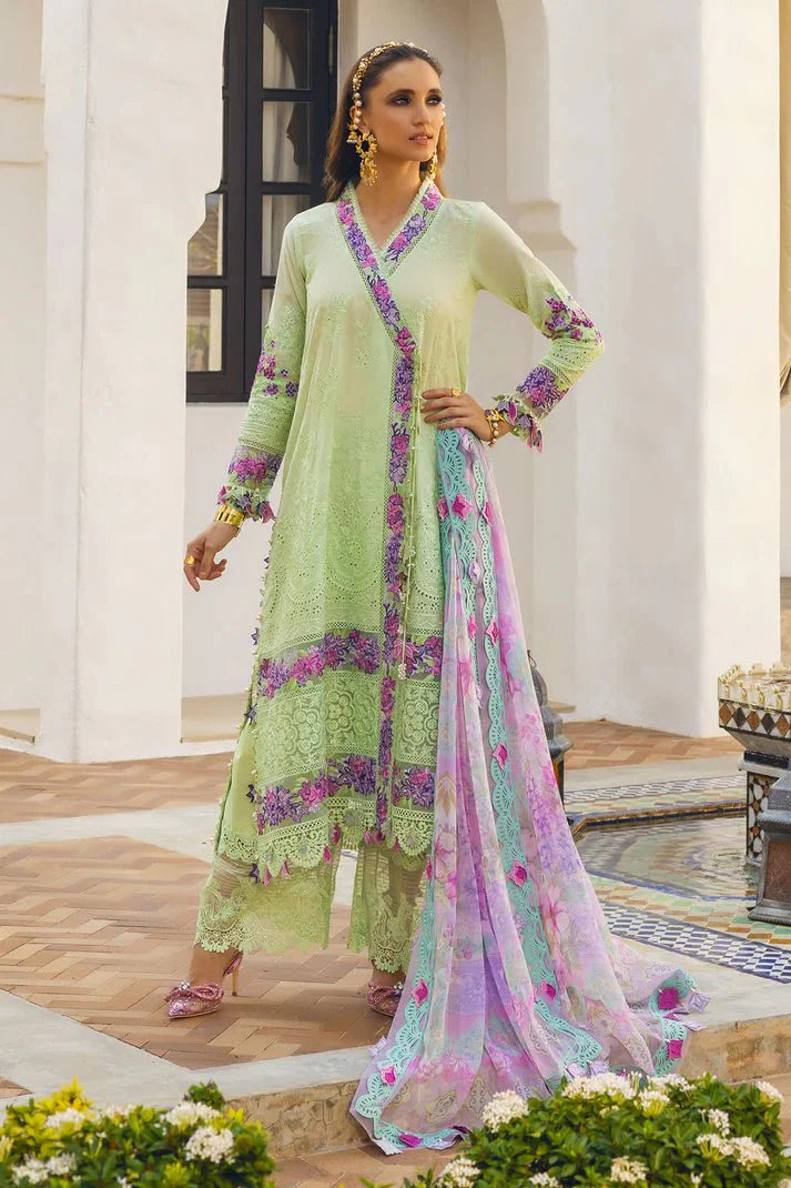 Annus Abrar | Neroli Luxury Lawn | Amani by Annus Abrar - Designer Dress - Type: Luxury - Available at Sana Yasir - 100% Original