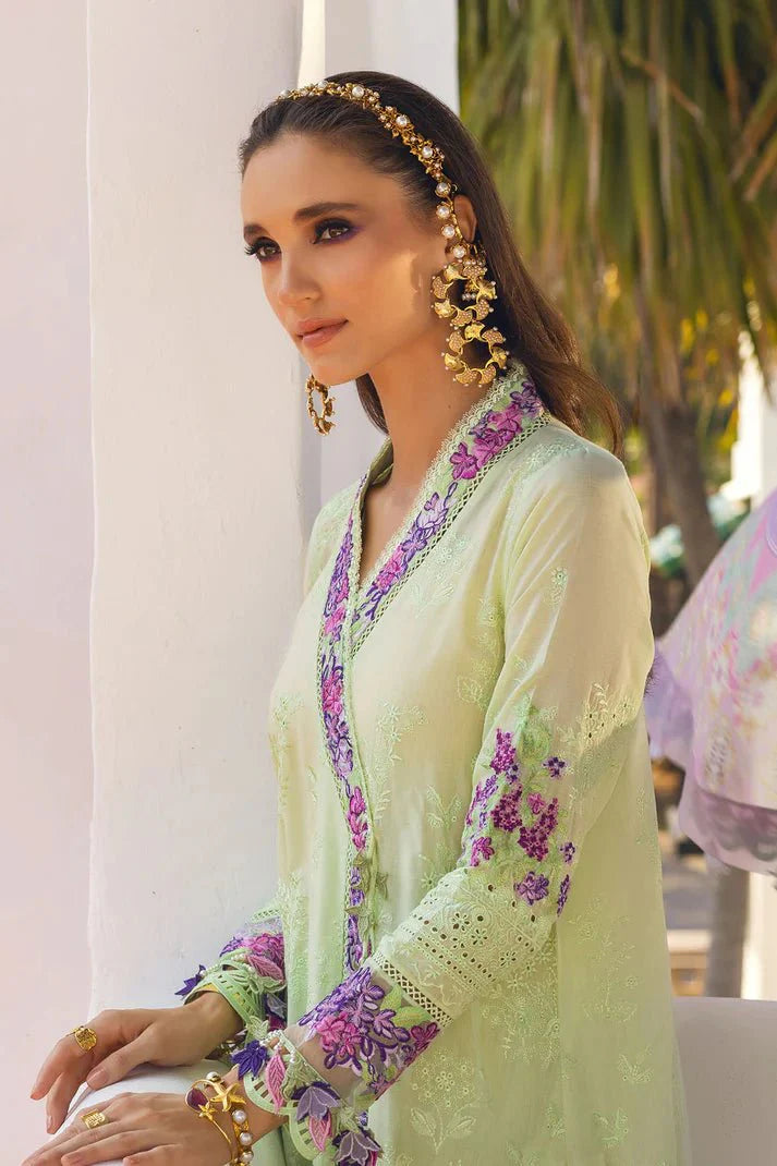 Annus Abrar | Neroli Luxury Lawn | Amani by Annus Abrar - Designer Dress - Type: Luxury - Available at Sana Yasir - 100% Original