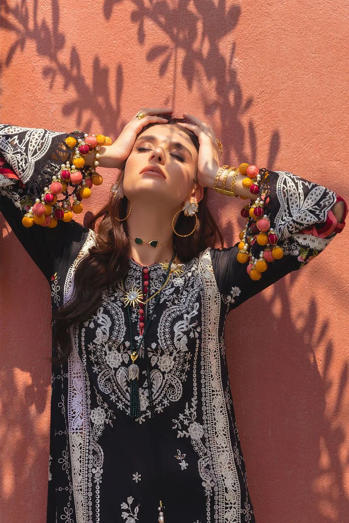 Annus Abrar | Neroli Luxury Lawn | Ayla by Annus Abrar - Designer Dress - Type: Luxury - Available at Sana Yasir - 100% Original