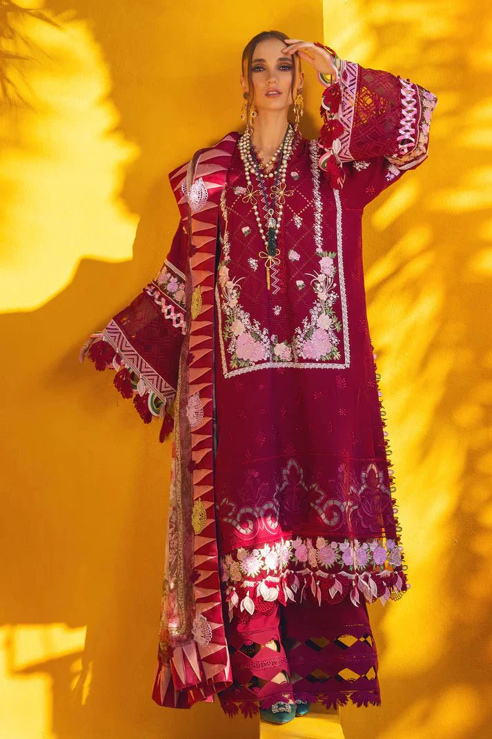 Annus Abrar | Neroli Luxury Lawn | Melia by Annus Abrar - Designer Dress - Type: Luxury - Available at Sana Yasir - 100% Original