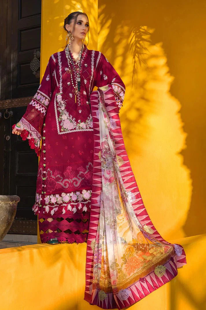 Annus Abrar | Neroli Luxury Lawn | Melia by Annus Abrar - Designer Dress - Type: Luxury - Available at Sana Yasir - 100% Original