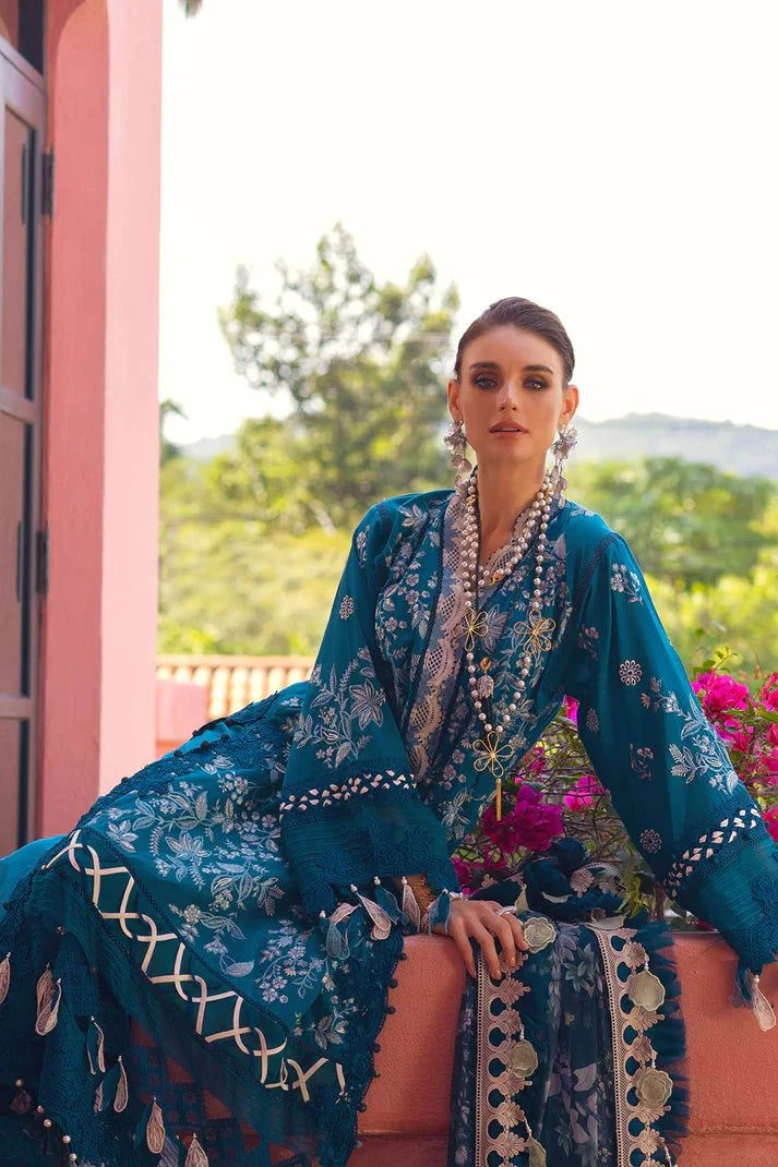 Annus Abrar | Neroli Luxury Lawn | Riba by Annus Abrar - Designer Dress - Type: Luxury - Available at Sana Yasir - 100% Original