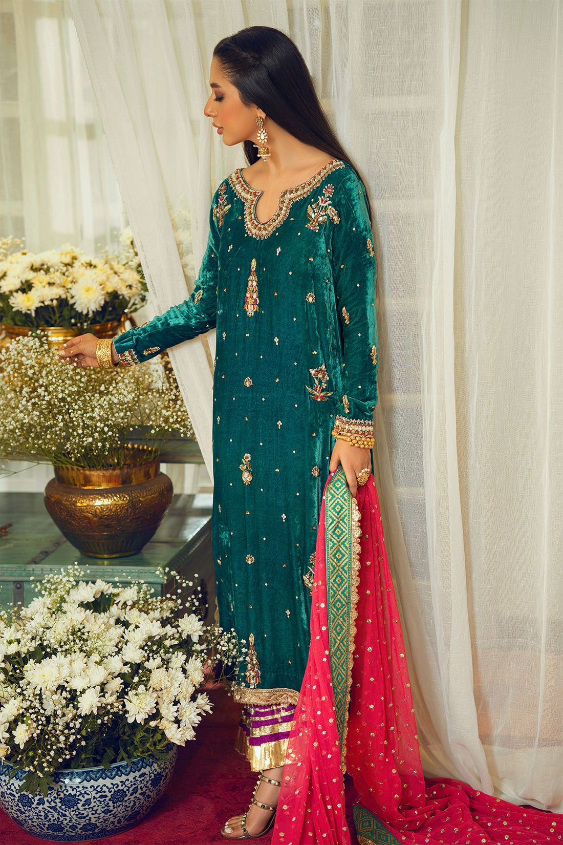 Annus Abrar | Semi Formals | ALARA by Annus Abrar - Designer Dress - Type: Formal - Available at Sana Yasir - 100% Original