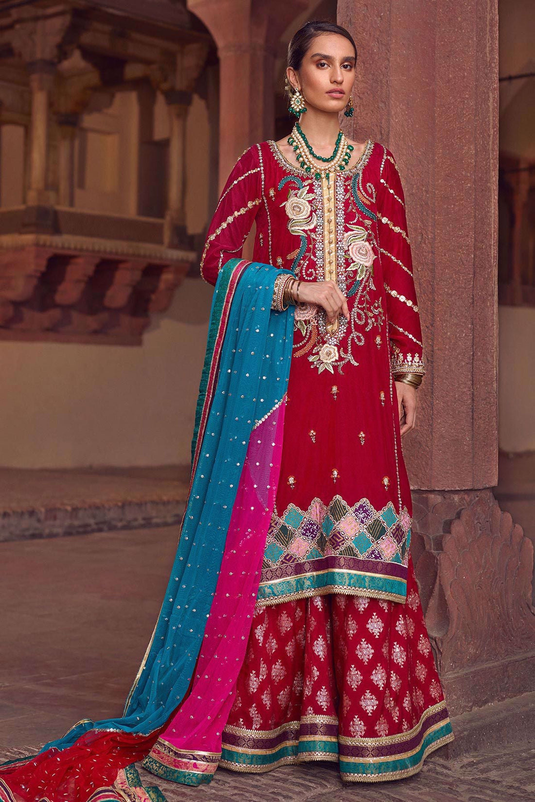 Annus Abrar | Semi Formals | AVA by Annus Abrar - Designer Dress - Type: Formal - Available at Sana Yasir - 100% Original